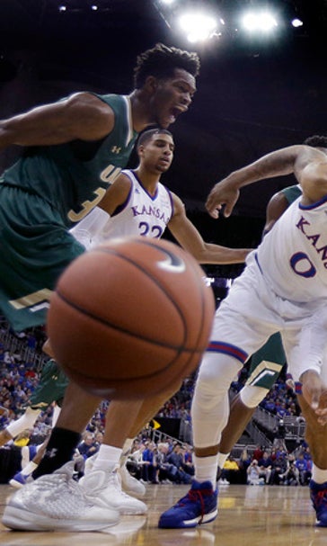 Jackson leads No. 5 Kansas past UAB 83-63 in CBE Classic